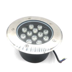 Edison2011 LED Lampy podziemne 12W 12 V IP67 zakopane wpuszczane LED na zewnątrz ziemia ogród ścieżka podłogowa jardowa lampa krajobraz światło inżynieryjne światło