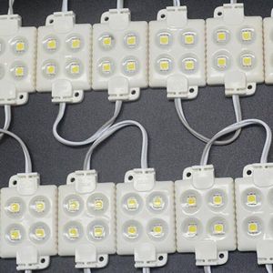 LEDモジュール防水SMD5050 4LED、シングルカラー、赤/緑/青、温かい白、冷たい白