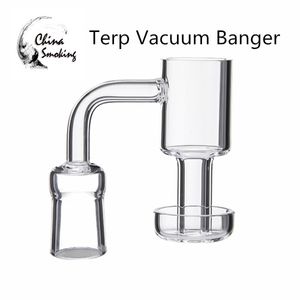 Yeni Terp Vakum Kuvars Vakum Banger Domeless Yağ Petrol Kuleleri Cam Bongs Için 10mm 14mm 18mm