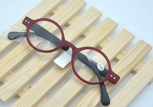 Damskie Retro Retro Round Presbyopic Okulary Okulary czytania z nitem 10 sztuk / partia Darmowa Wysyłka + 1,00, + 1,50, + 2,00, +2.50 ,, + 3,00, + 3,50, + 4.00