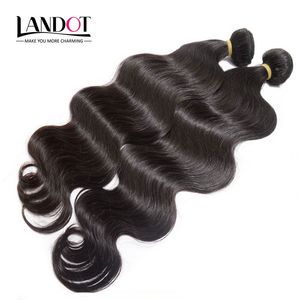 Bästa 10a Brasilianska Virgin Hair Body Wave Obehandlad Peruvian Indian Malaysian Kambodjanska Human Hair Weave Bundlar kan bleka upp 2 år