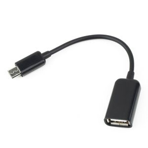 Adaptador universal de cabo micro USB OTG para tablet Android MP3/MP4 para smartphone