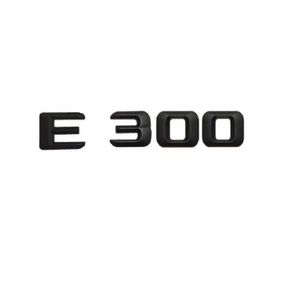 Adesivo emblema per bagagliaio di un'auto con lettere nere per Mercedes Benz Classe E E300