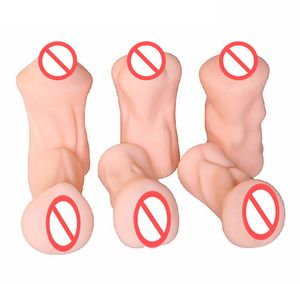 Erkekler Için Silikon Masturbatörler toptan satış-Gerçekçi Silikon Vajina Seks Shop Yapay Vajina Gerçek Pussy Cep Doll Erkek Masturbator Seks Fincan Erkekler için yetişkin Seks Oyuncakları