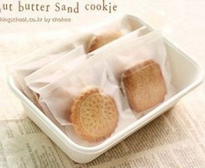 400pcs / lot cellofan scrub cookie Clear Bag / för presentbageri Macaron plastförpackningsförpackning / jul 11.5 * 14.5cm