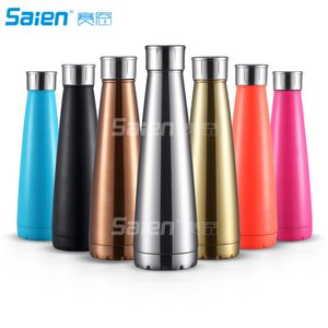 Ultimate 304 Stainless Steel Double Wall Vacuum Insulated Water Bottle / No Leaks, Sweating or Toxins ,7 colors ,15oz