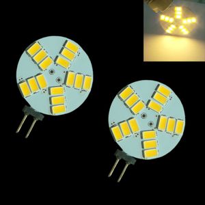 Lampadine camper led G4 3000K 6000k 490LM 12/10/15 SMD 5630Lampadina domestica bianca calda