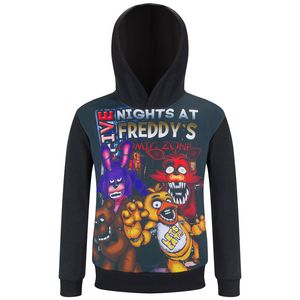 110-150cm Five nights at Freddy children's toy bears of spring in the harem children sweater T-shirt 4-16 years cheap summer