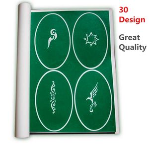 100 Designs Self-Adhesive Body Art Tätowierung Airbrush-Schablonen-Vorlagenheftchen der Schmetterlings- und Tierheftchen 05