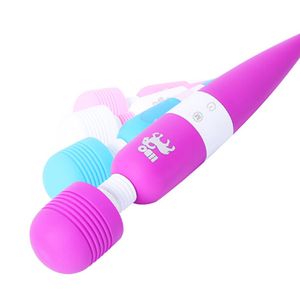 Magic Wand Libo Kabelloses, wasserdichtes Multi-Speed-Vibrator-Massagegerät für den ganzen Körper, Hals, 120 Stück