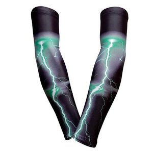 green lighting Compression Elbow Arm Sleeves baseball sleeve Bike Golf live and die Arm Sleeve Cover Warmers UV Sun Protection sleeve