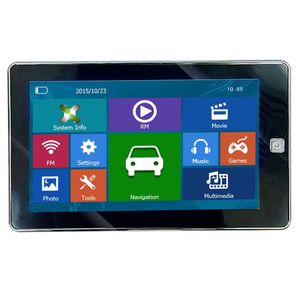 7 Zoll Auto GPS Navigator HD kapazitiver Touch Screen LKW Navi Bluetooth AVIN GPS MP4 FM Übermittler 8GB IGO 3D TTS Karten