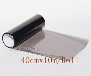 1 rolos / lote de fumaça leve faróis Tinge faróis FILME DE TINT CELO BLAT BLAT TINT TAMANHO 0.3X10M / ROLO