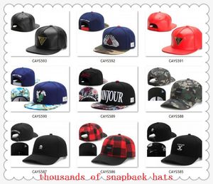 Snapback Hats Cap Snap back Baseball football basketball Caps Hat Adjustable size drop Shipping choose hats from our album C64441506