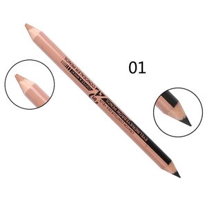 Partihandel-Maquiagem Eye Brow Menow Makeup Double Function Eyebrow Pencils Concealer Pencils Maquillaje 48pcs / Lot