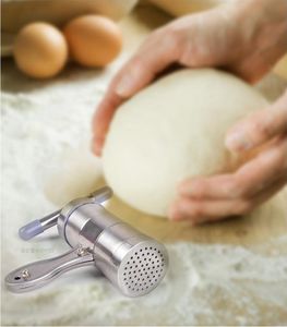 Rostfritt ståltryck Maskinmanual Nudelmaskin Domin Dough Kneding For Small Hand Juicer 5 Heads Tools