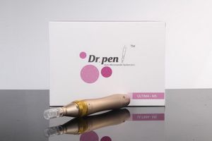 Dr Penna 12 Nålar Rostfri Microneedle Dermaroller Dermapen Derma Pen med 102 st gratis nålpatroner