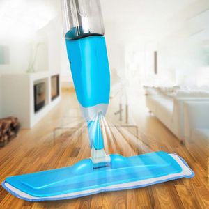 2017 New Water Spray Squeeze Magic Mops Piętro Czyszczenie Wielofunkcyjne Aluminium Pole Microfiber MOP MOP Household Cleaning Tools