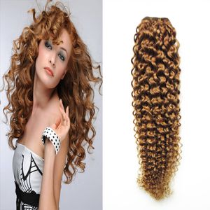 Brasilianska Virgin Hair Honey Blonde 1pcs / Lothoney Blond Brazilian Hair Weave