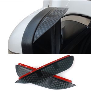 ジープグランドチェロキー2014-2016のための車のスタイリングのカーボンの並べ界ミラーの雨の眉毛雨防止の柔軟なブレードプロテクターのアクセサリー2014-2016