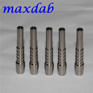 Handverktyg Titanium Nagelfogar 10mm G2 Titaniums naglar för Dab Straw Concentrate Glass Vatten Pipe Bong Oil Rigs