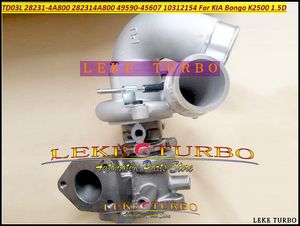 Turbo TD03L 28231-4A800 28231 4A800 282314A800 49590-45607 49590 45607 10312154 Turbin turboladdare för Kia Bongo K2500 1.5D