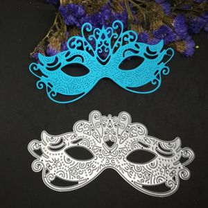 1 PC Party Mask Metal Cutting Dies for DIY Scrapbooking Photo Album Embossing Templates Stencil Paper Cards Making Decor Holiday Blessing