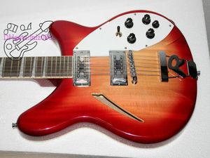 Ny Cherry Burst 12 Strängar 325 330 Electric Guitar Partihandel Gitarrer Bästsäljande 666