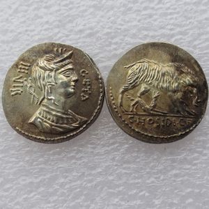 RM (27) Rom Ancient Denarius -64 Kopiera mynt Trevlig kvalitetsmynt Retail / Whole Sale Gratis frakt