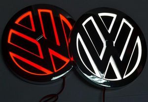 5D LED Logo Logo mm do Golf Magotan Scirocco Tiguan CC Bora Odznaka Symbole Auto Tylne Godło Light