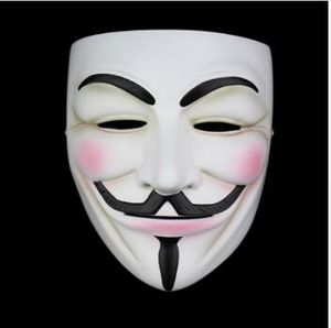 Alta Qualidade V Para Vingadora Mask Resina Colete Home Decor Partido Cosplay Lentes Máscara Anônima Guy Fawkes