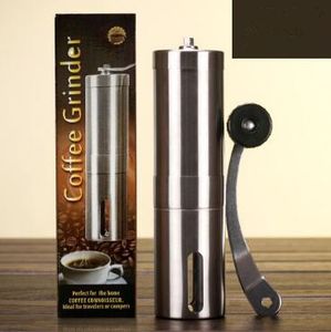 Creative Coffee Bean Mlask Steel Nierdzewna Ręczna ręczna Ręcznie Młyn Grinder Mill Kuchnia Narzędzie CCA6902 25 sztuk