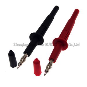 DIY 4.0mm cable probe plug,4mm Test probe Adaptor with 4mm socket for circuit test.CATIII 1000V /MAX. 32A,Auto wire testing