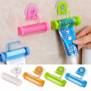 Bathroom Set Accessories Rolling Tube Tooth Paste Squeezer Toothpaste Dispenser Holder Bathroom Products Wall Hanger