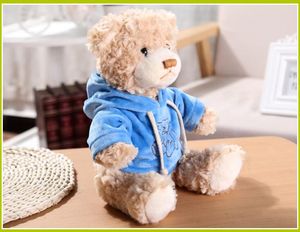 Wholesale teddy small resale online - 30cm Cute Cartoon Bear Plush Toys Kids Children Small Stuffed Teddy Bear Toy Creative Gift JS