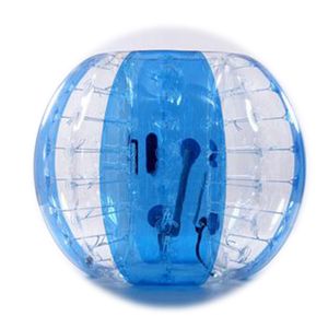 Darmowa wysyłka Bubble Ball Soccer Garnitury Body Zorbing PCV Zderzak Ball Vanulo Nadmuchiwanie jakości gwarantowany 1m 1,2 m 1,5 m 1,8m
