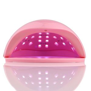 Secadores de unhas Atacado- 48W Lâmpada UV polonês máquina de secador de manicure LED secagem de luz para gel cura ferramentas de arte lampa do Paznokci