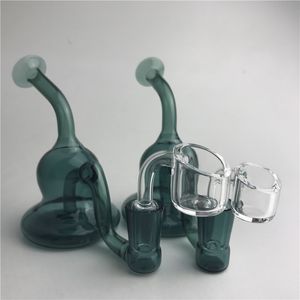 14.4mm Kadın Renkli Cam Bongs Petrol Kuleleri 3mm Kalın L XL ile Su Borular Kuvars Banger Tırnak 14mm Erkek Kubbesiz Kuvars Çivi