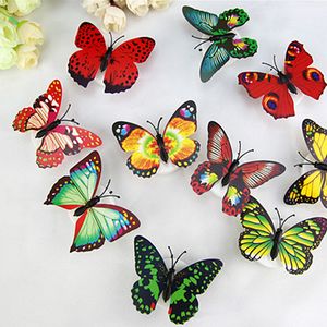 Wholesale Colorful Fiber Optic Butterfly Nightlight 1W LED Butterfly For Wedding Room Night Light Party Decoration