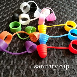 Antipolvere Previene la caduta scivolosa Un tappo in silicone Tappo sanitario in silicone universale Antiscivolo Antiscivolo Unbreak Ring Fit Atomizzatore Serbatoio mod