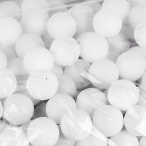 DSSTYLES 144 PCS 38mm White Beer Pong Balls Balls Ping Pong Balls Washable Drinking White Practice Table Tennis Ball1825785