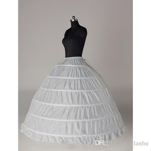110-120cm Diameter Underwear Crinoline 6 Hoop Petticoat For Ball Gown Dress Wedding Accessories Wedding Dresses petticoat2672