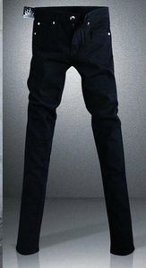 Jeans Black Micro Elastic Skinny Men Teenagers Casual Pencil Pants Cotton Thin Boy Handsome Hip Hop Trousers 28-34 441