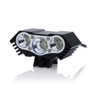 Waterproof 7500 Lumen 3 x CREE T6 LEDs USB Port 4 Modes Bicycle Bike Light Headlight Cycling Torch Front Head Lamp