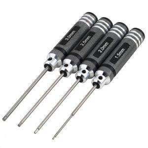Wholesale hex kits for sale - Group buy 4ps Hex Screw Driver Tool Kit For RC Helicopter Plane Transmitter Car Model tool