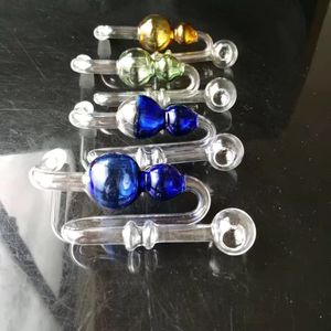 A02twist Hissbrännare 10mm, glasbongtillbehör unika oljebrännare glasrör vattenrör glasrör oljeriggar rökning med dropper