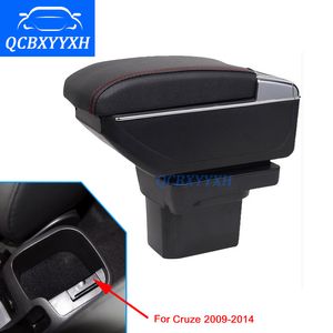 Cover For Chevrolet Cruze 2009-2014 Armrest Box Central Store Content Box Cup Holder Interior Car-styling Products Accessory