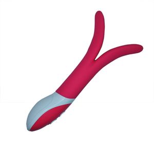 massaggiatore sessuale massaggiatore sessuale9 velocità sessuali Silicone per adulti Massaggiatore a doppio braccio Masturbatore Prodotti del sesso design impermeabile Giocattoli sessuali Vibratori per le donne