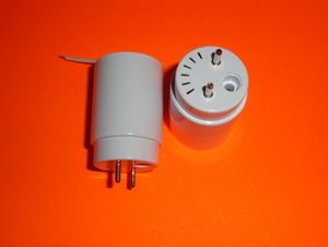 100 Stück G13 T8 Bi-Pin-Lampenabdeckungen @ Schirme für LED-Lichtröhrenhöhe: 42 mm