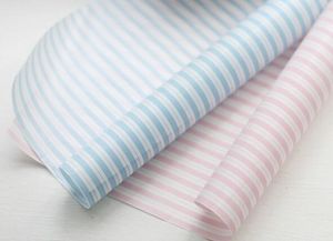 100st / Lot Stripe Sandwich Wrapping Papper, Presentförpackning Greaseproof Vaxbeläggning, Baking Mat Hamburger Soap Förpackning